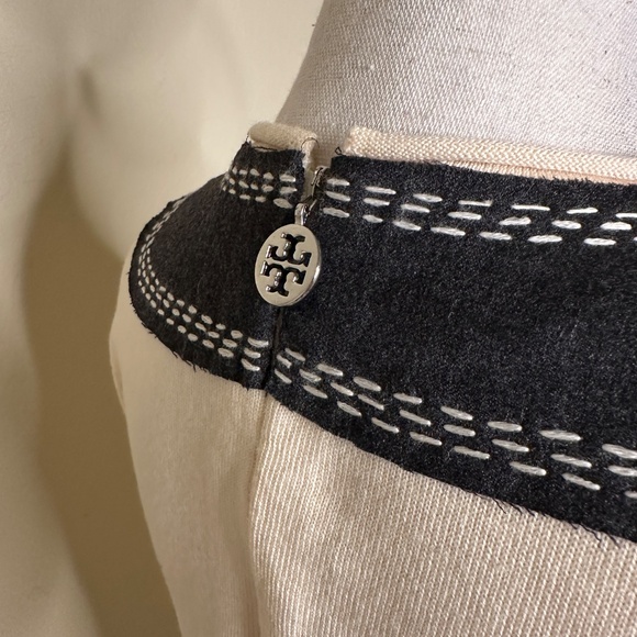 Tory Burch Embellished Ivory Sweater - Picture 7 of 11